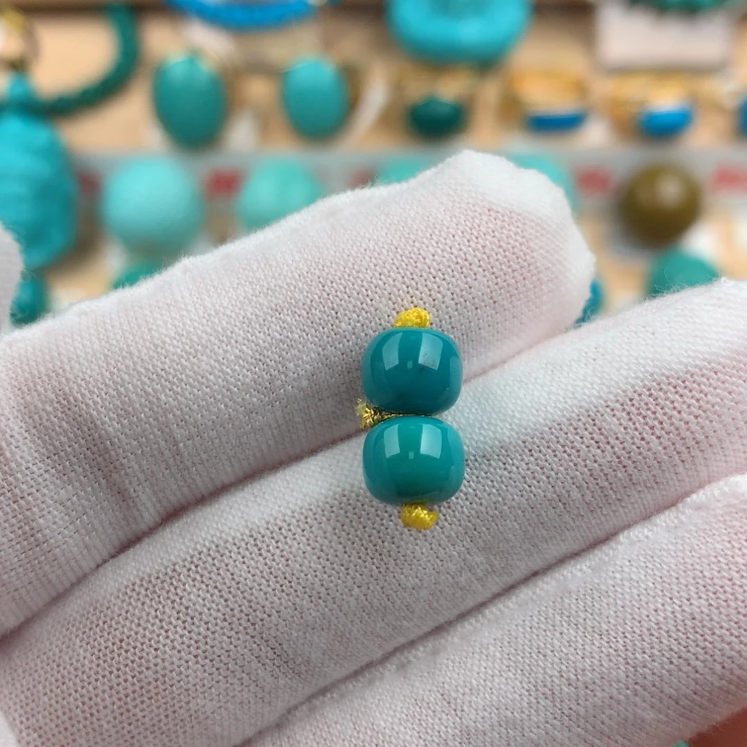 绿松石未镶嵌配饰7mm