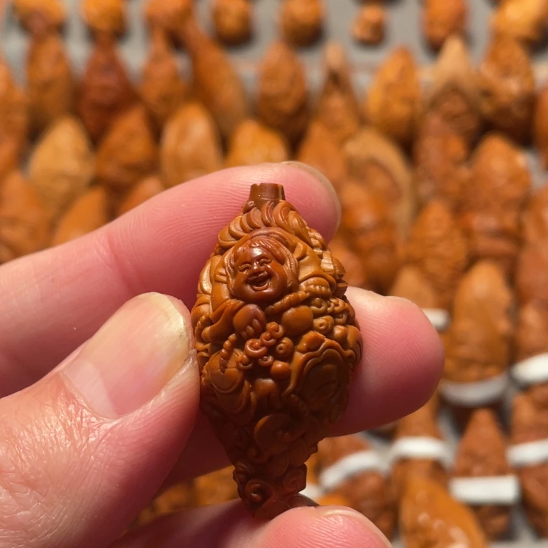 橄榄核手串/手链刘海戏金蟾