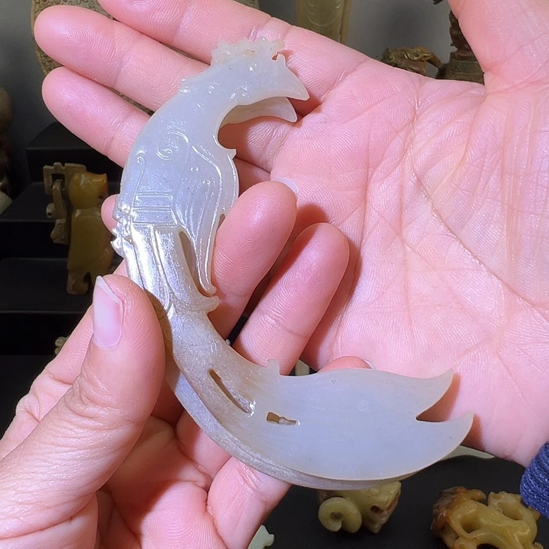 未镶嵌和田玉挂件生*