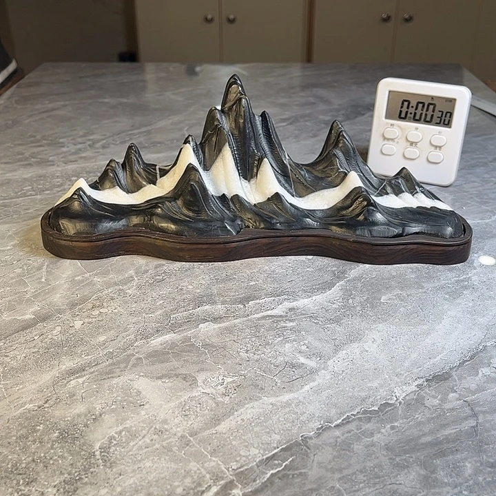 .***.奇石茶宠鱼缸文房摆件