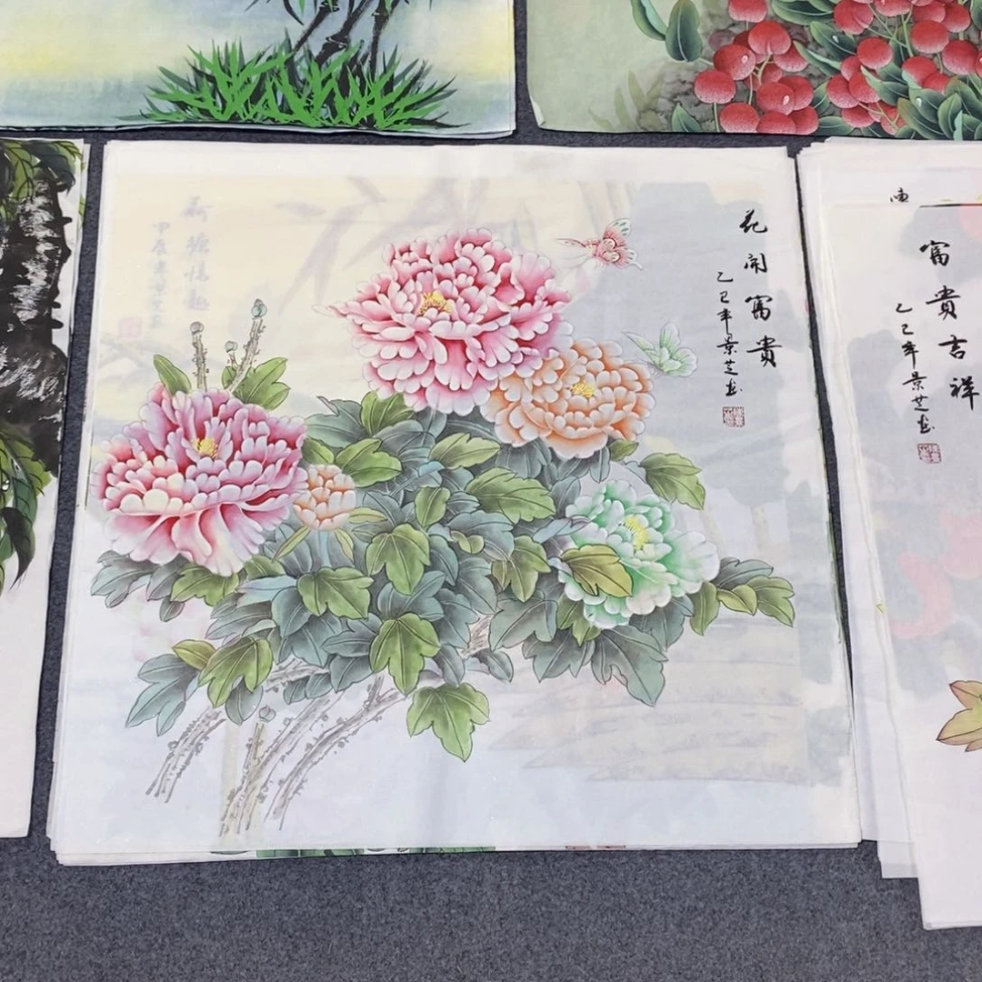 国画68✖️68工笔纯手绘画画