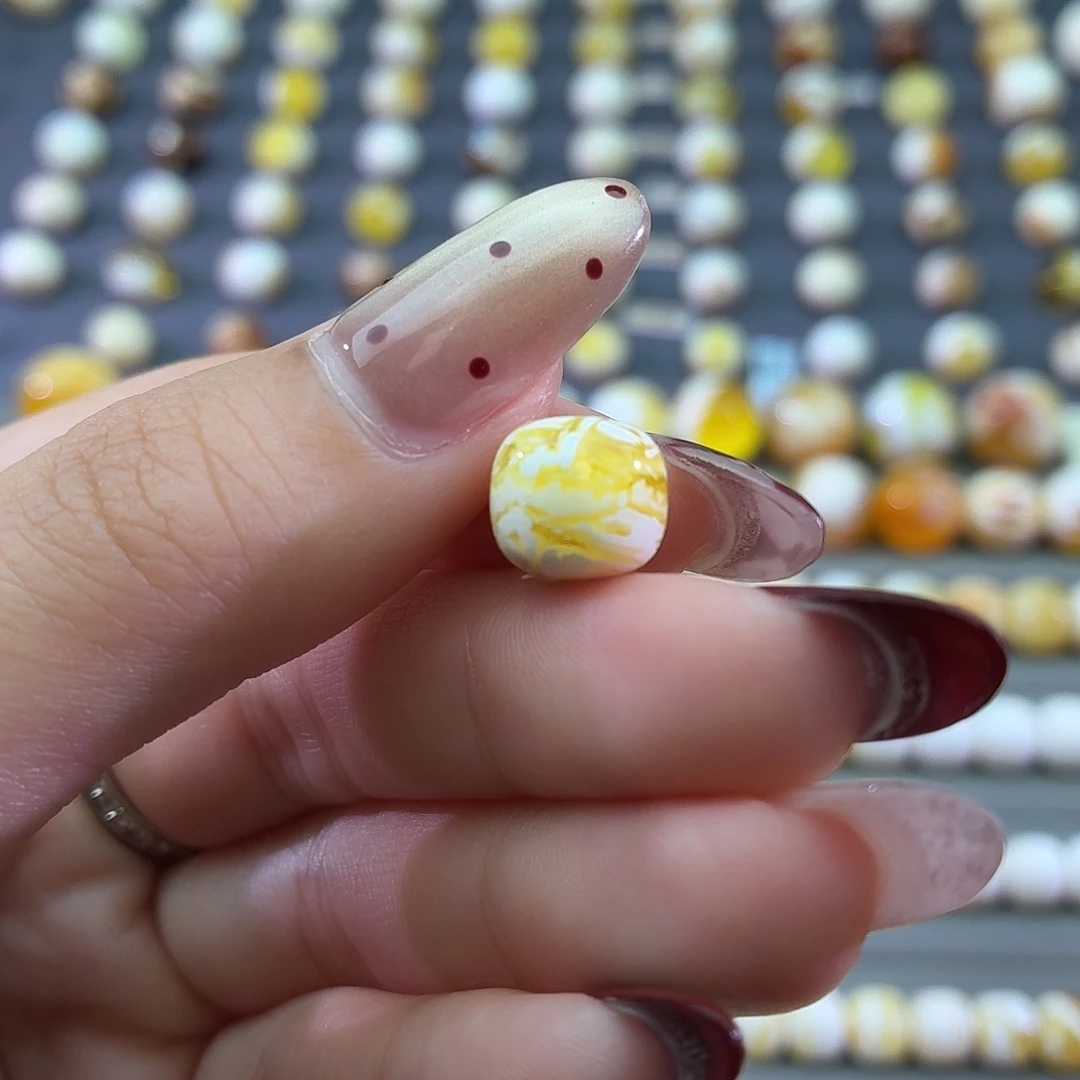 琥珀未镶嵌裸石蜜蜡10虎皮