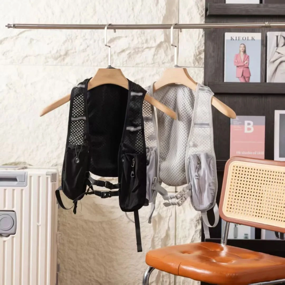 户外穿带随行！男女运动可调节多口袋马甲包机能溪流钓鱼包