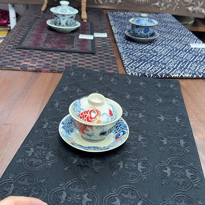 2 都是一张价格三十六纺茶垫