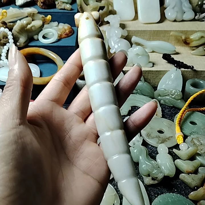 和田玉未镶嵌吊坠(不含链)