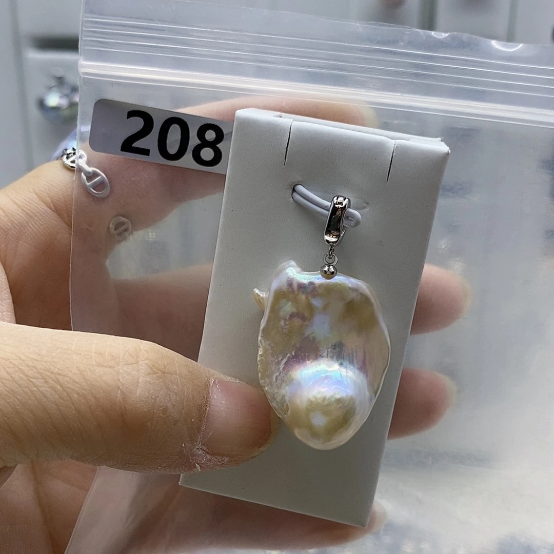 颈饰合金淡水珍珠