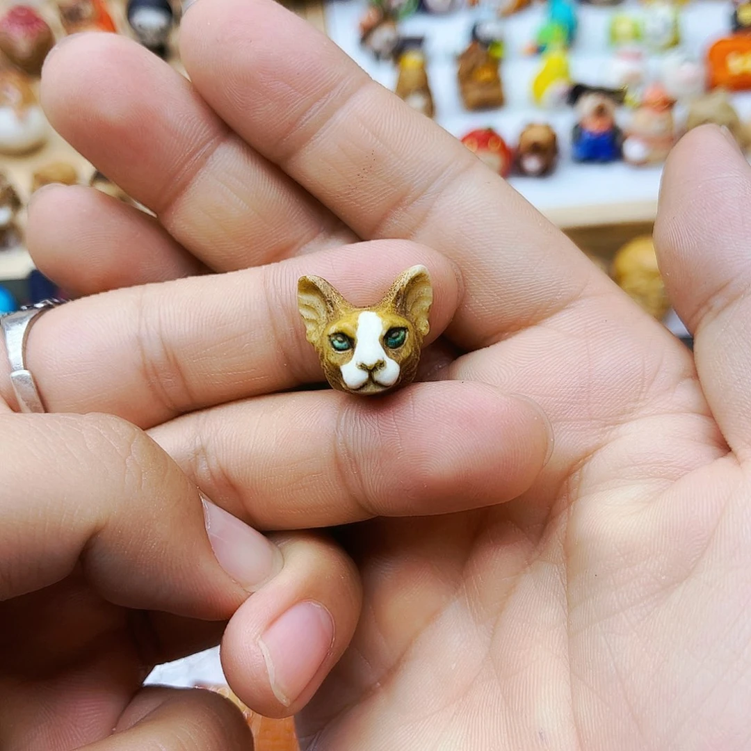 鹿骨把件零零落落啦