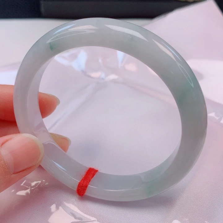 翡翠未镶嵌手镯57。58节日福利捡漏放漏