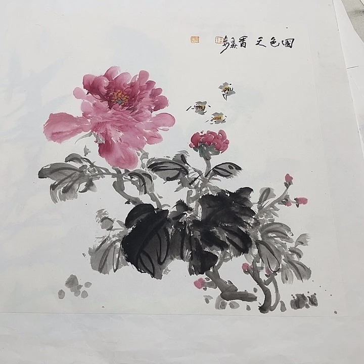 姜奇老师花鸟作品50×50