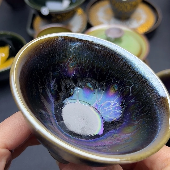 茶盏建窑建盏主人杯