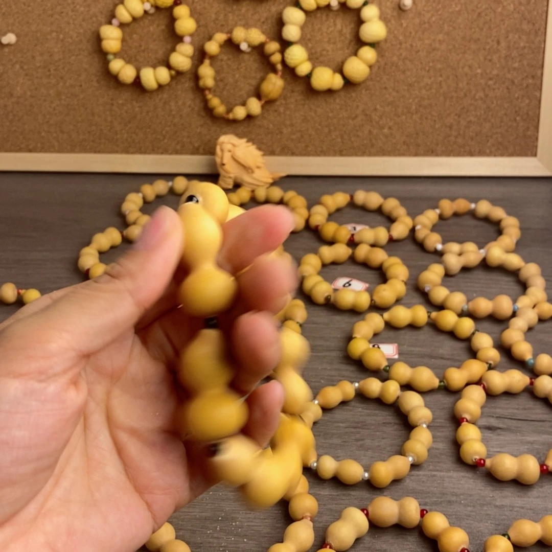 青****意纯天然小葫芦手串