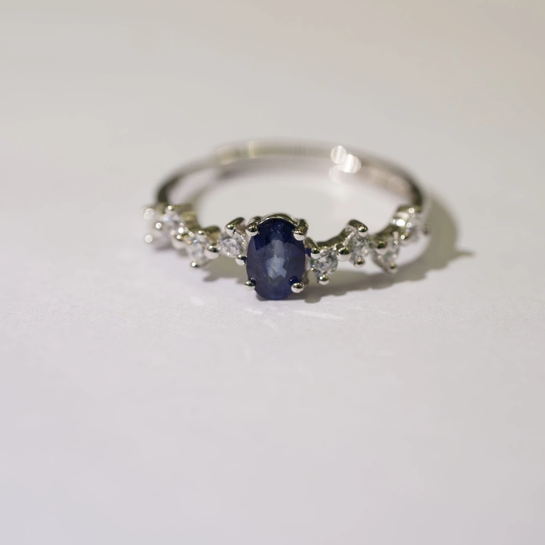 ZY-GDSLBJ518-蓝宝石戒指