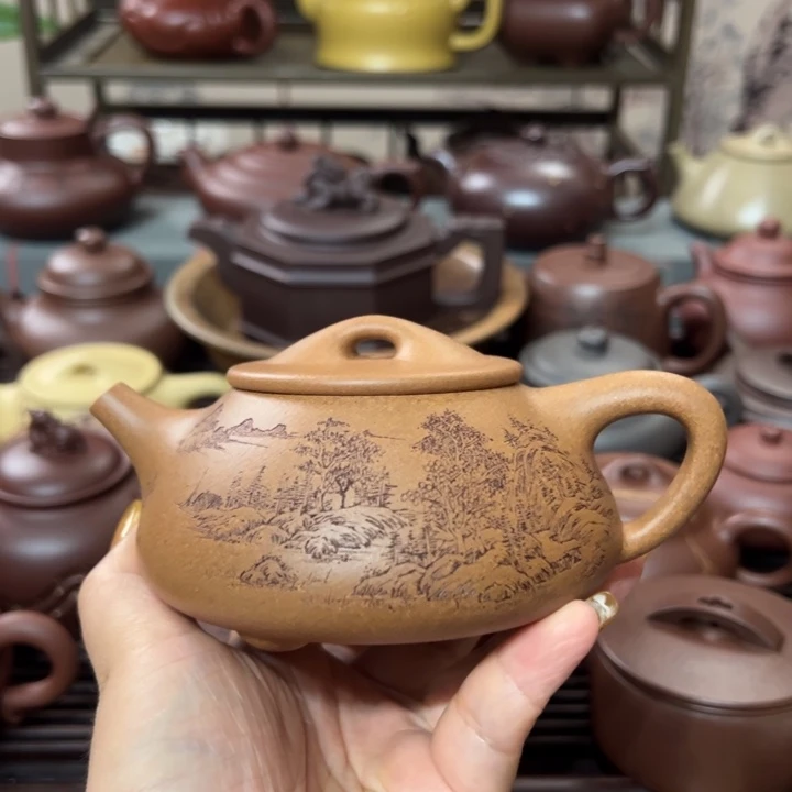 旅***客茶壶紫砂宜兴紫砂文化艺术