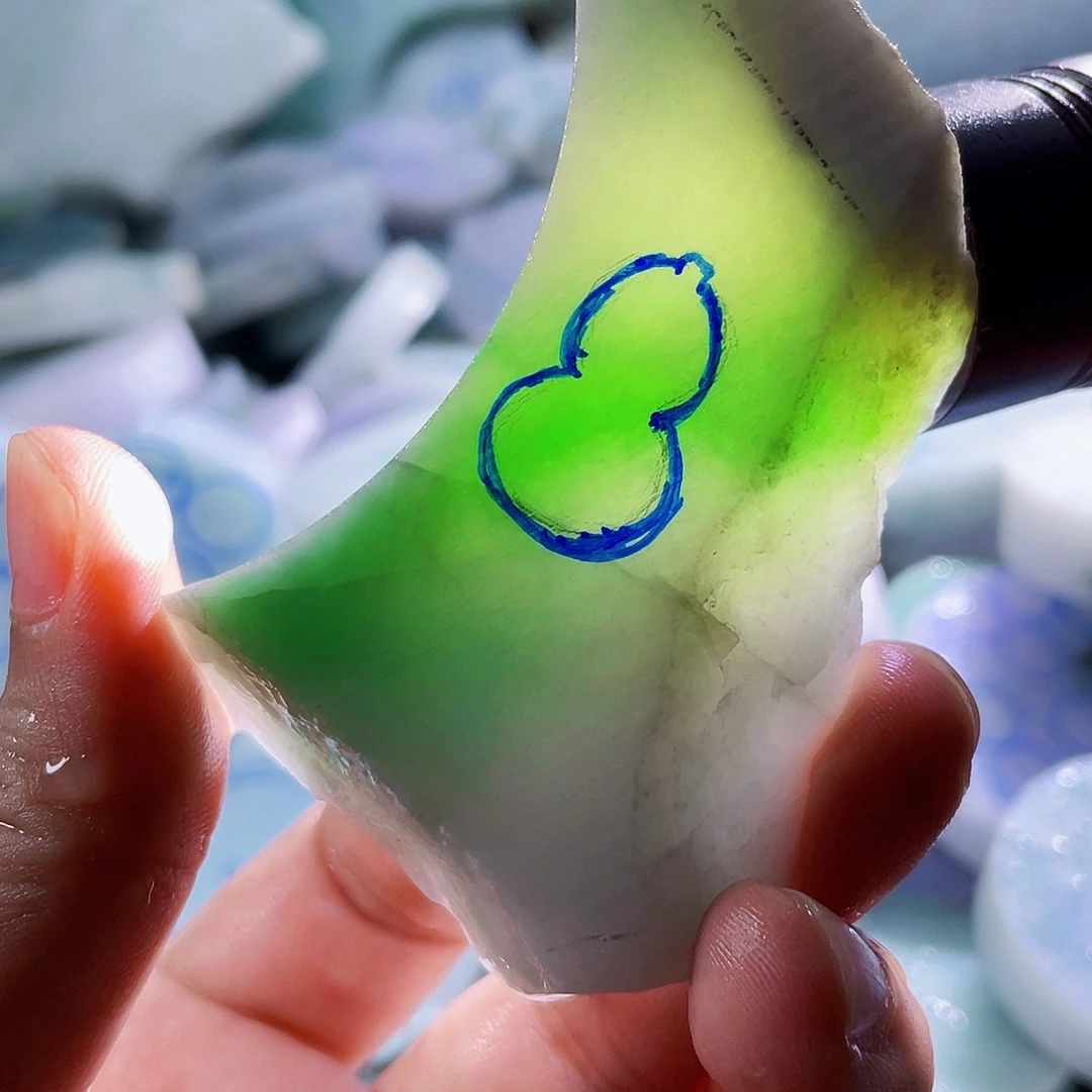 翡翠裸石天然翡翠A货