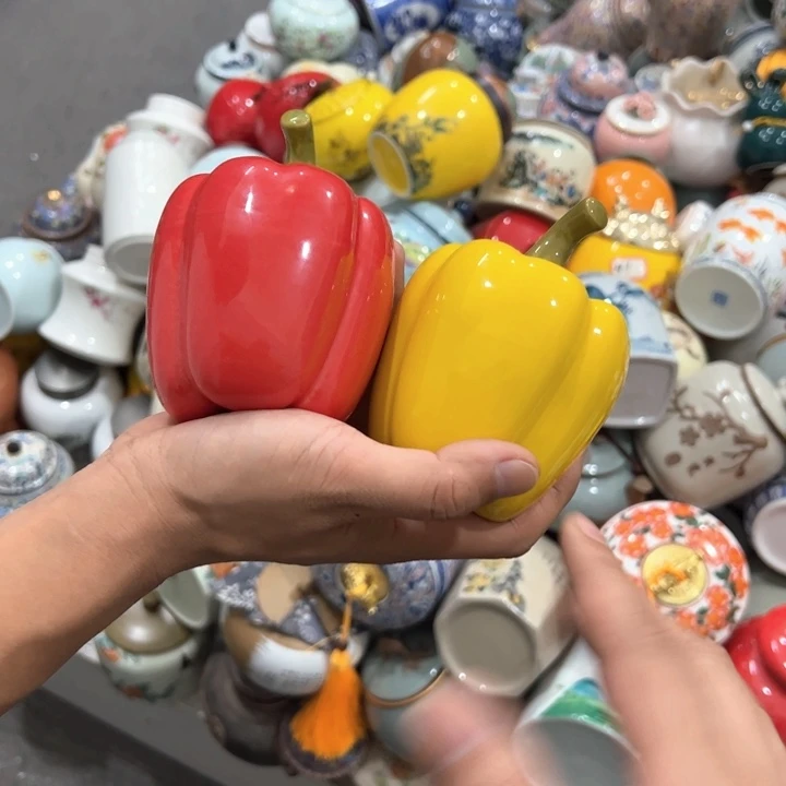 瑕疵福利品陶瓷茶叶罐