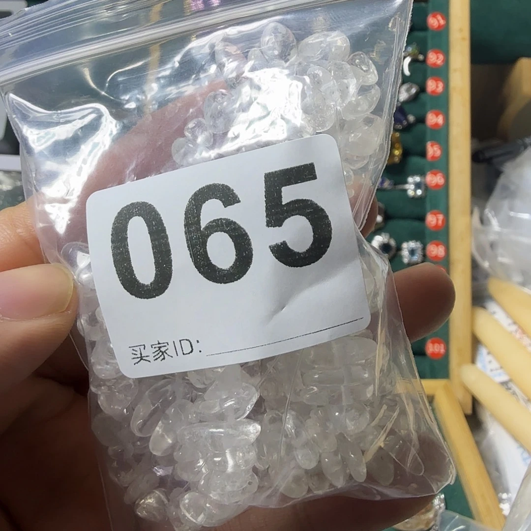 颈饰未镶嵌水晶白水晶碎石白水晶