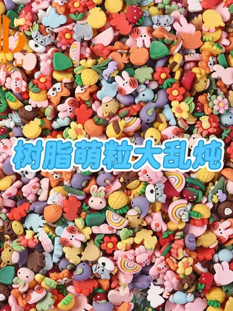 【树脂萌粒大乱炖】树脂萌粒可爱diy摆件
