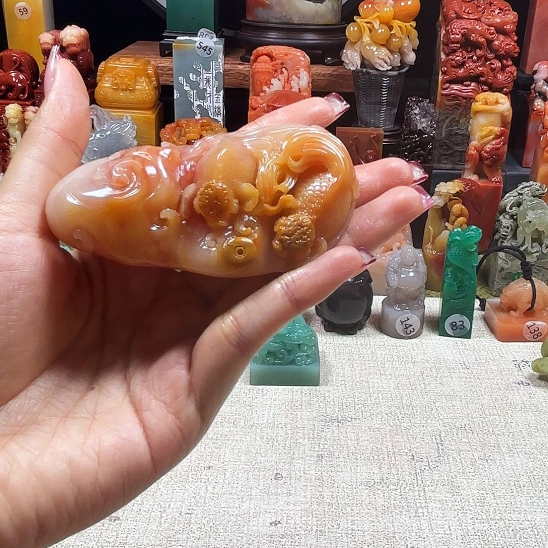 昌化石印石寿山石印章