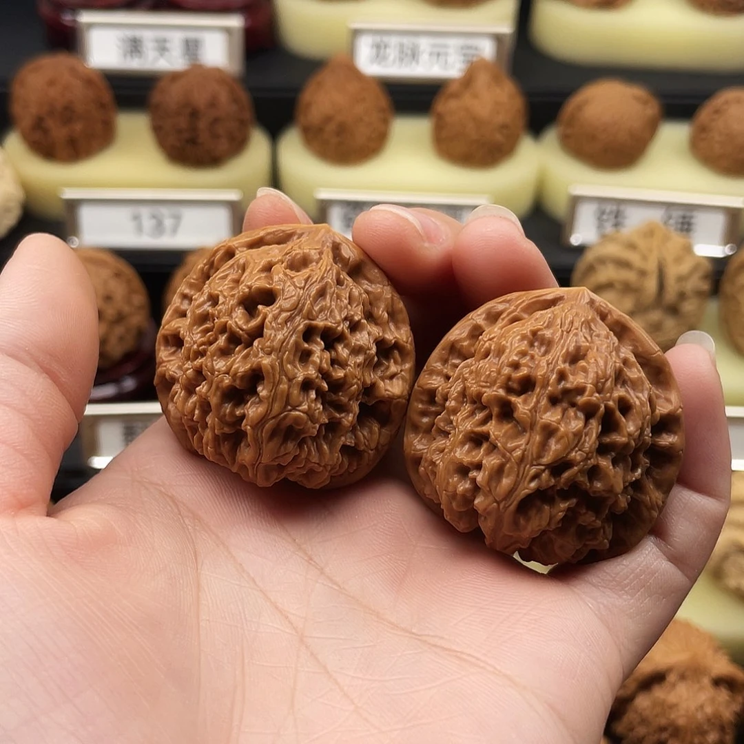 文玩核桃把件水龙38尺8131