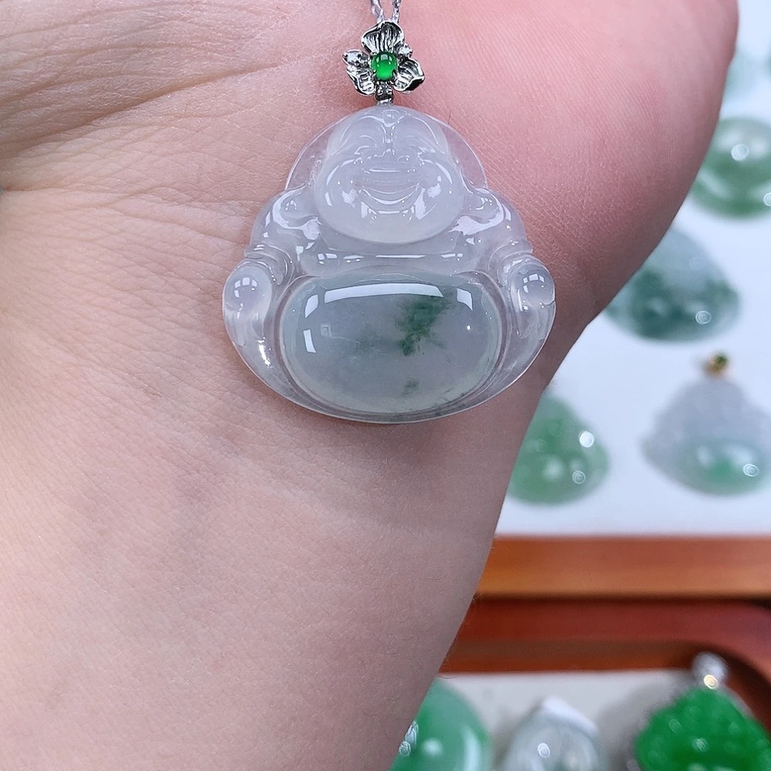 翡翠未镶嵌颈饰吊坠