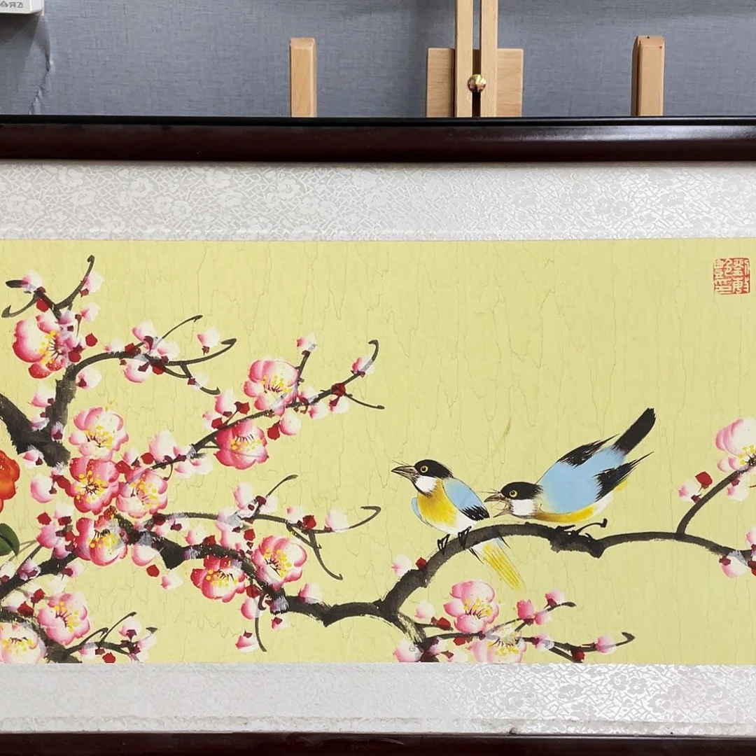 国画w老师手笔手绘作品