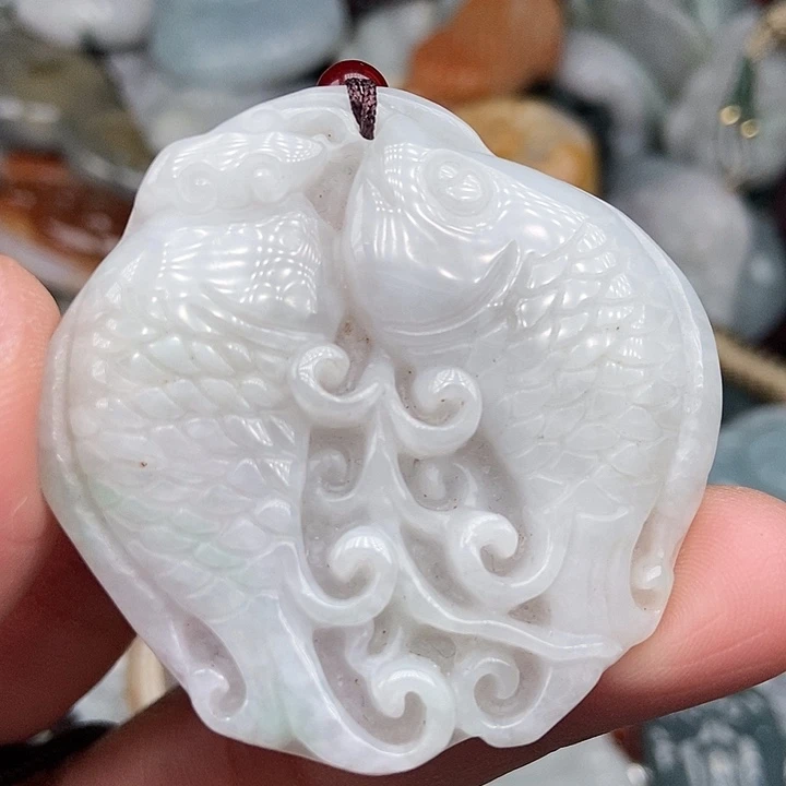 颈饰未镶嵌翡翠翡翠