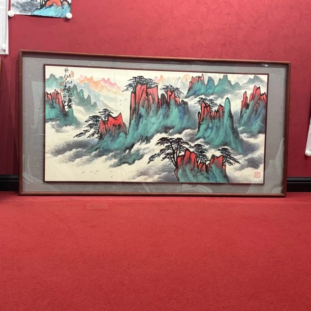 装饰画山水画作品