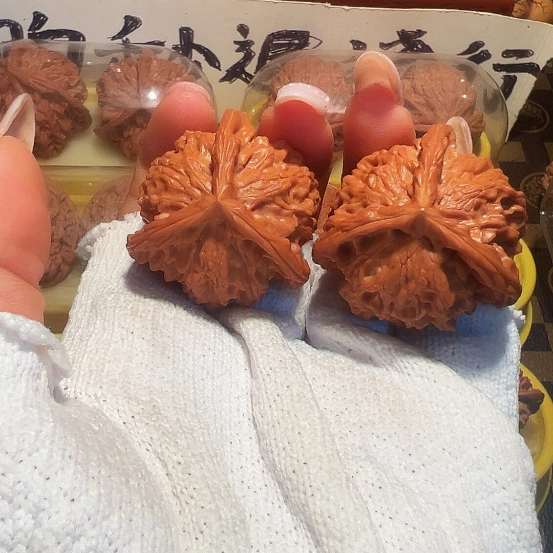 文玩核桃吊坠39盘山三棱