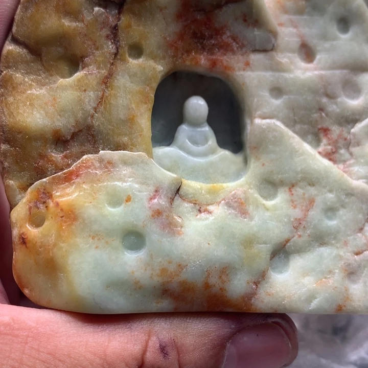 翡翠未镶嵌颈饰保真天然a货翡翠