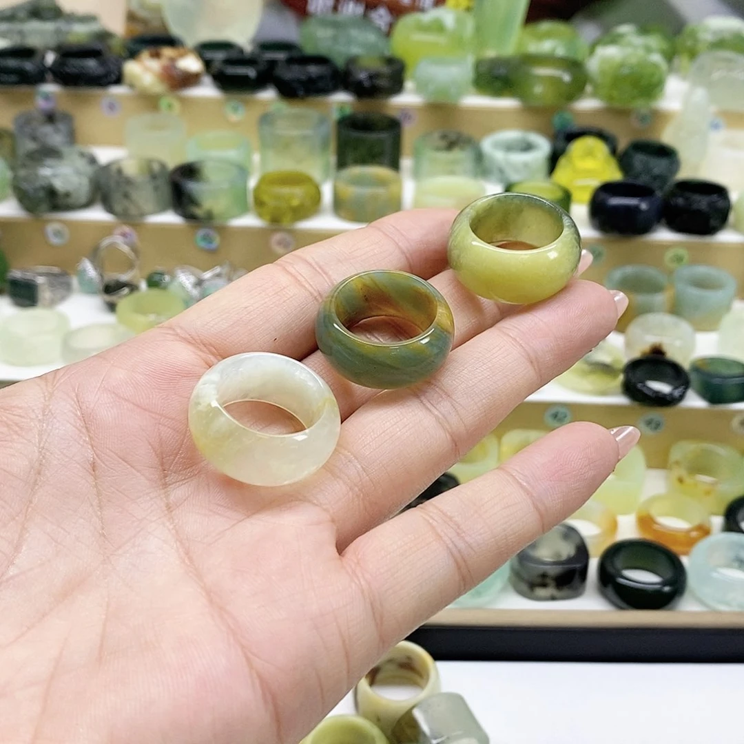 岫玉天然玉石未镶嵌宇****士