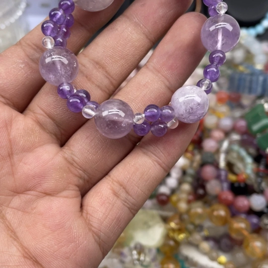 银S925镶嵌颈饰紫晶