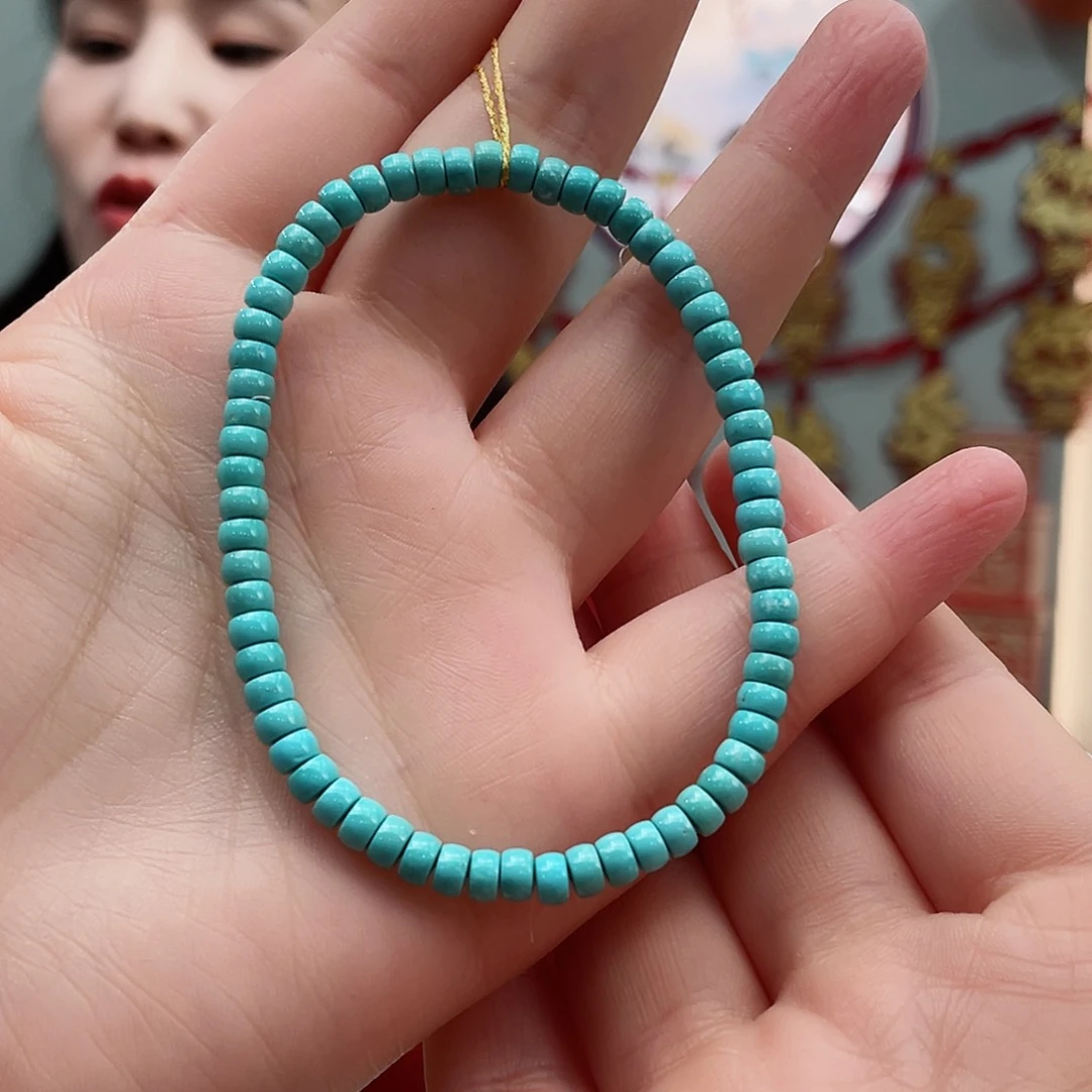 绿松石手串未镶嵌