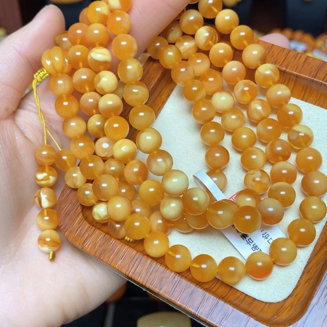 【闪购商品】蜜蜡手链未镶嵌手串