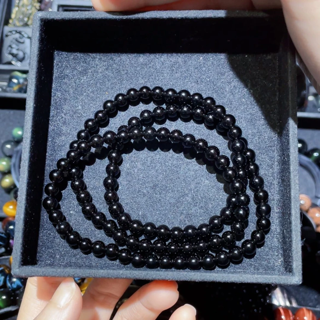 【闪购商品】黑曜岩手链未镶嵌@****件