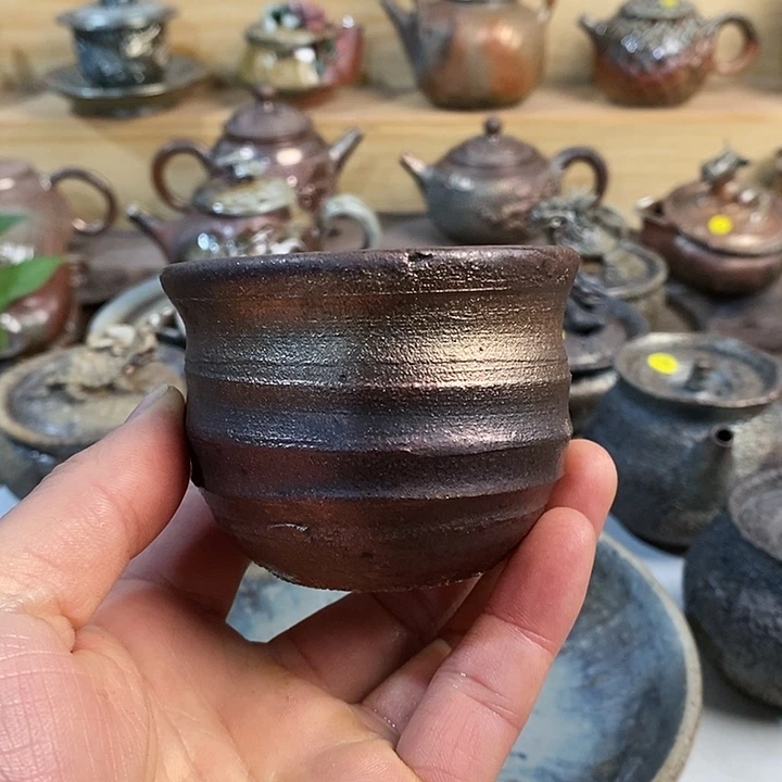 杯柴烧手工制作工艺