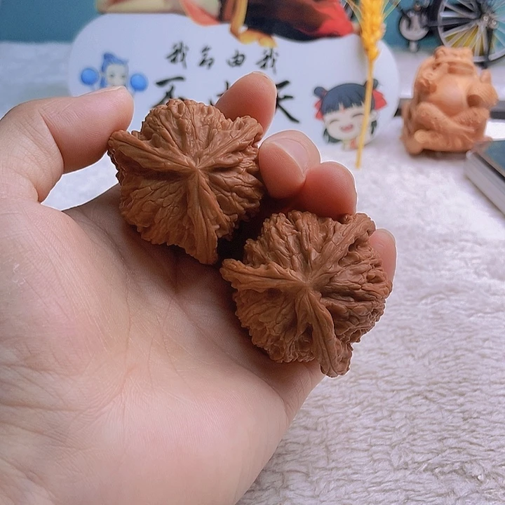 把件文玩核桃N**牛三棱