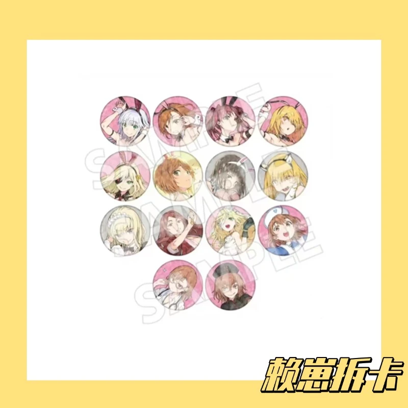 （散池）魔法禁书目录20周年兔女郎婚纱圆吧唧徽章未成年人禁止下单