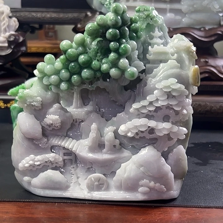 翡翠摆件未镶嵌翡翠