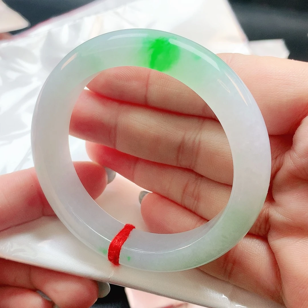 未镶嵌手镯翡翠正圈2765