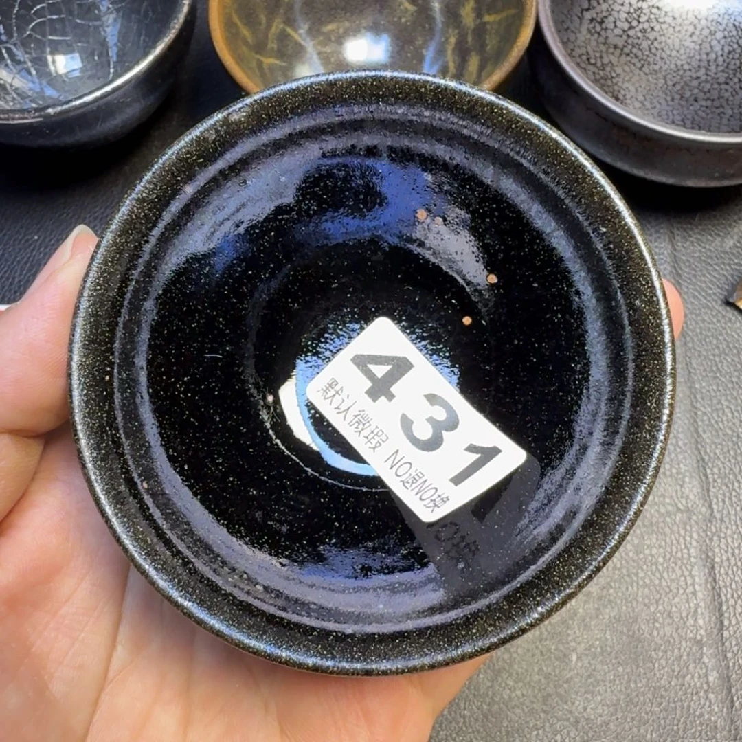 小***栏摆件古时茶器建窑建盏431