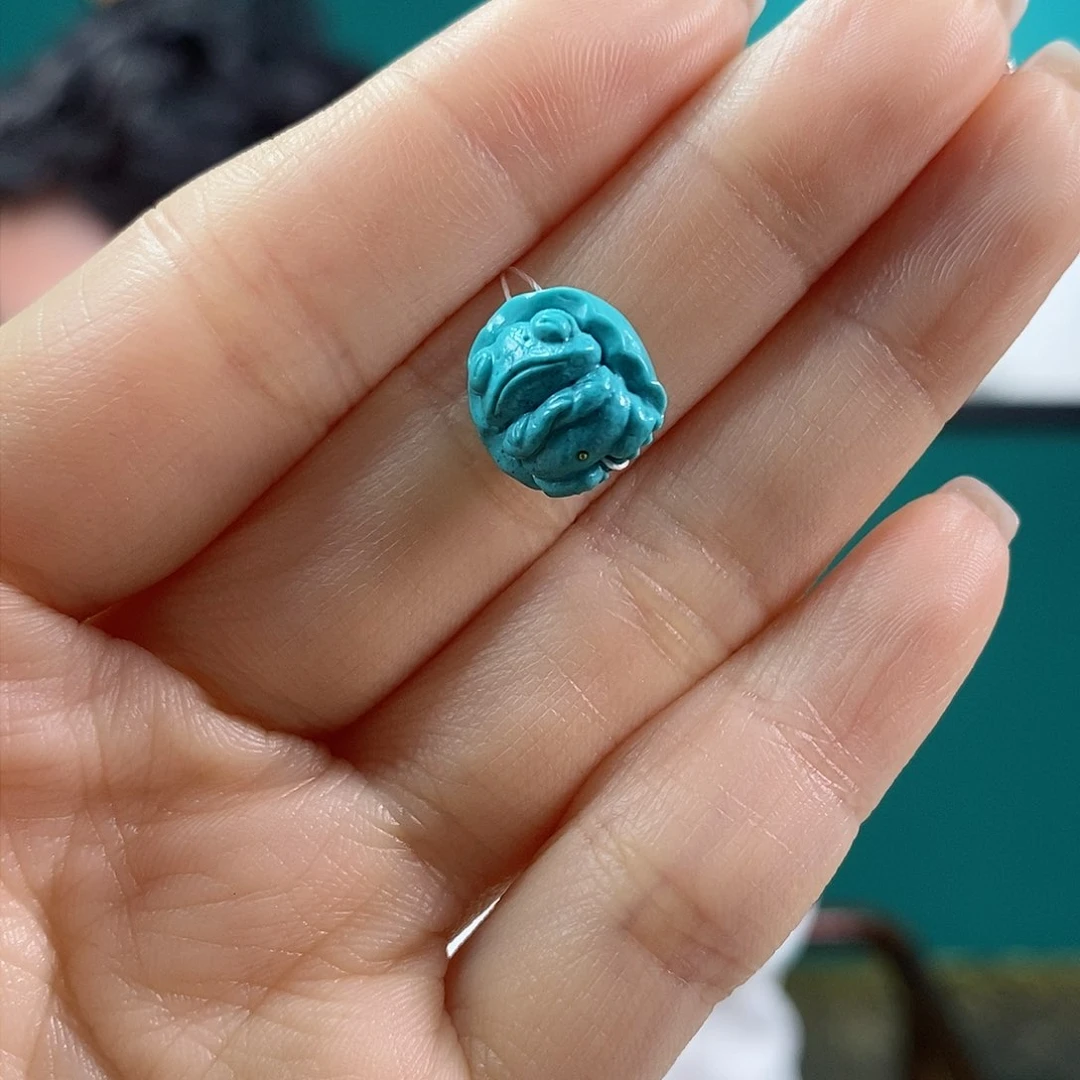 绿松石珠宝奇石未镶嵌