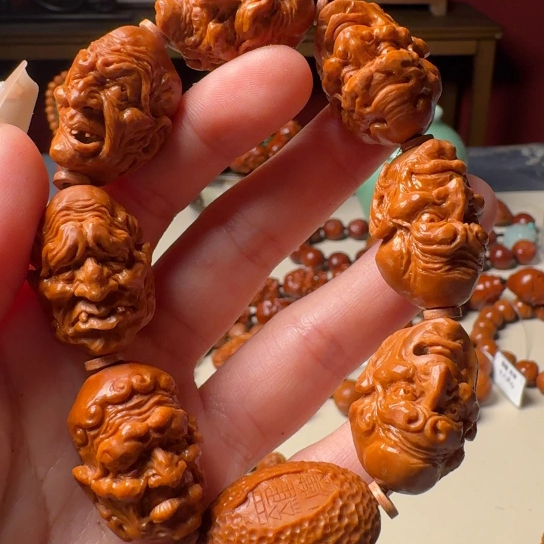 橄榄核手串/手链大*@手工罗汉