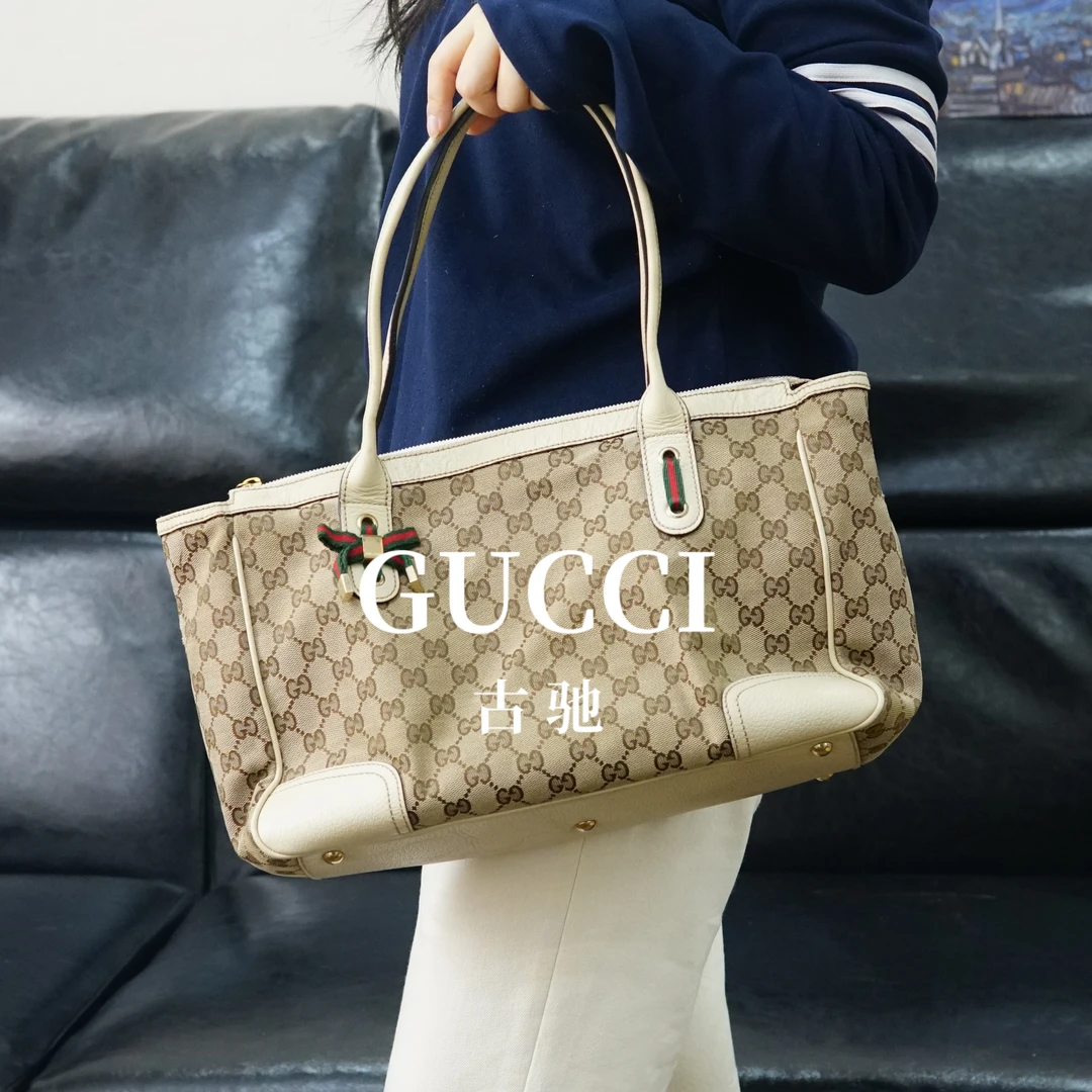 95新 GUCCI/古驰 老花单肩包/MS01606067/6067