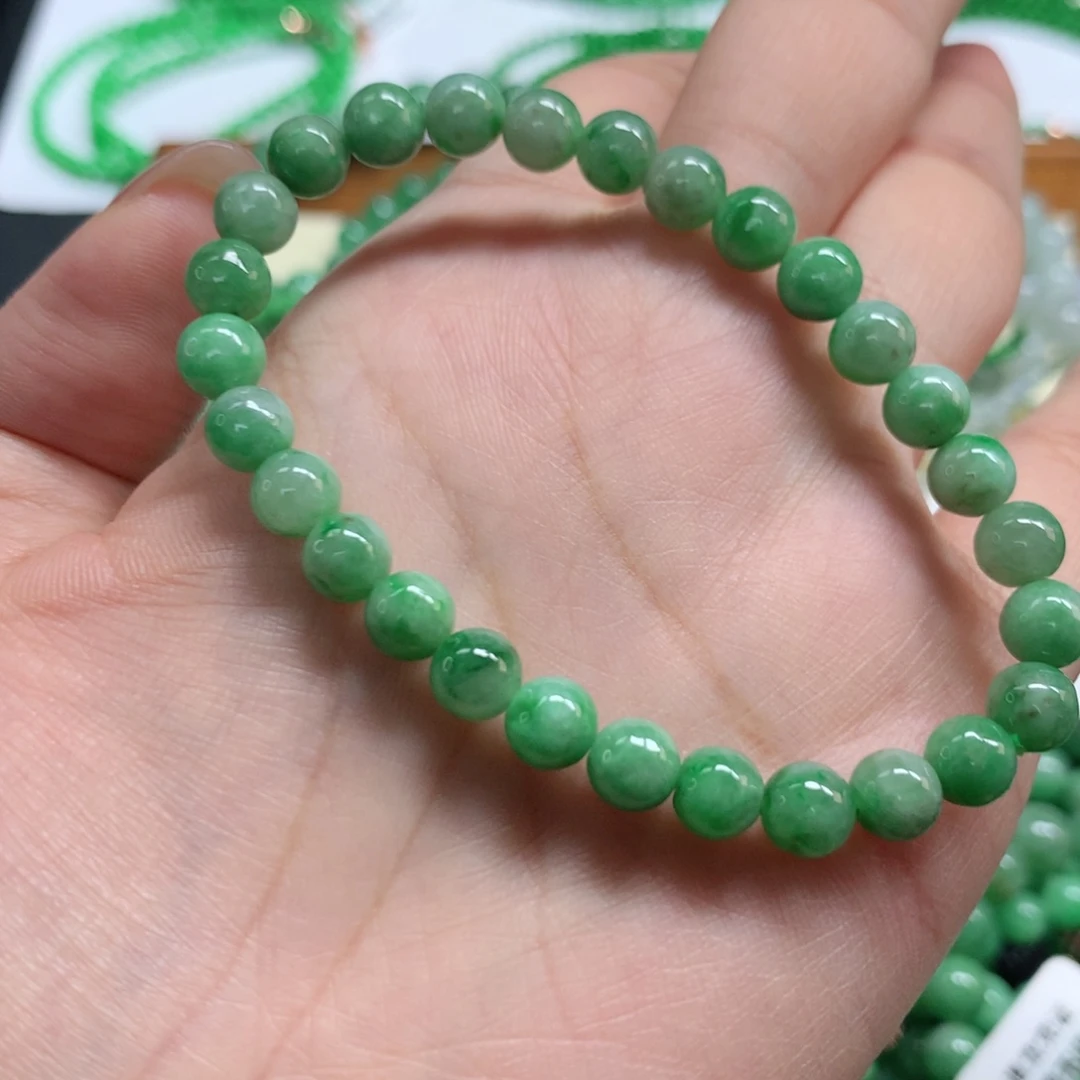 未镶嵌手链翡翠翡翠