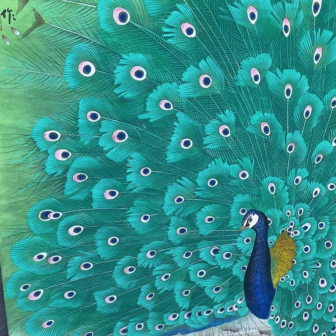 茗***茶国画国画作品1111