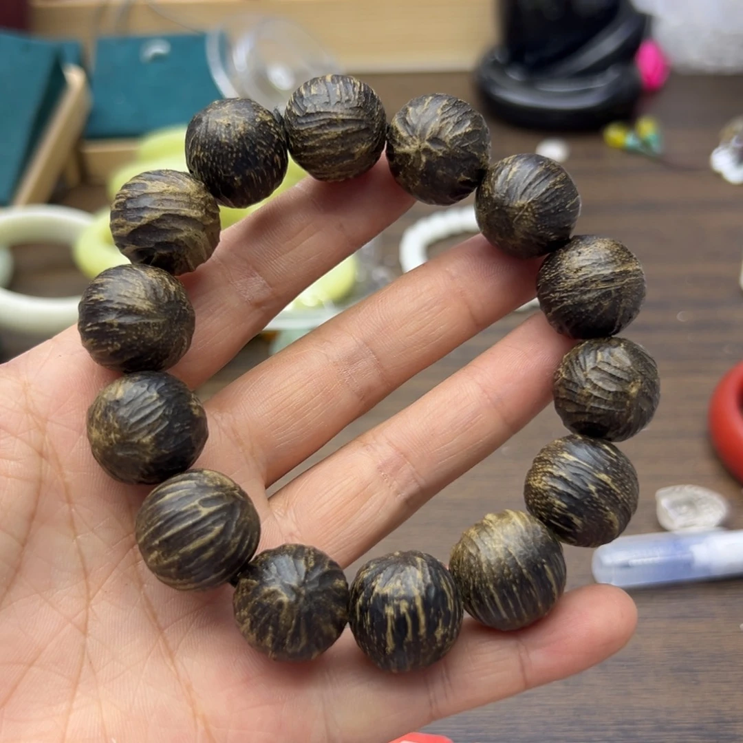 阴沉木沉手串编号1080