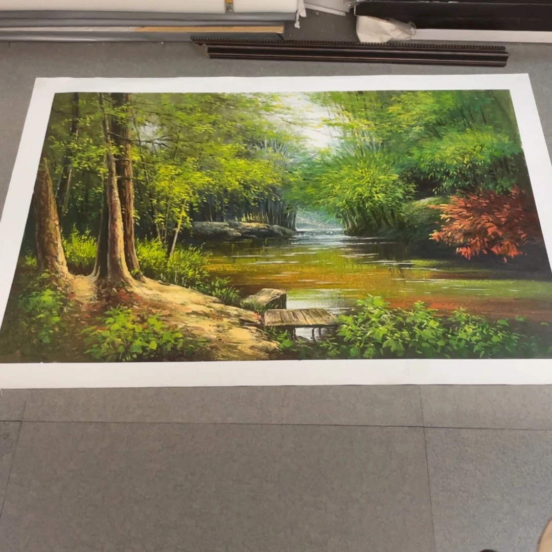 墨***城油画油画作品入选作品6090