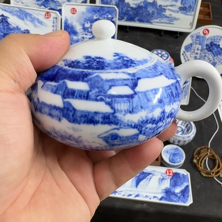 x***1瓷片景德镇瓷器手工手绘