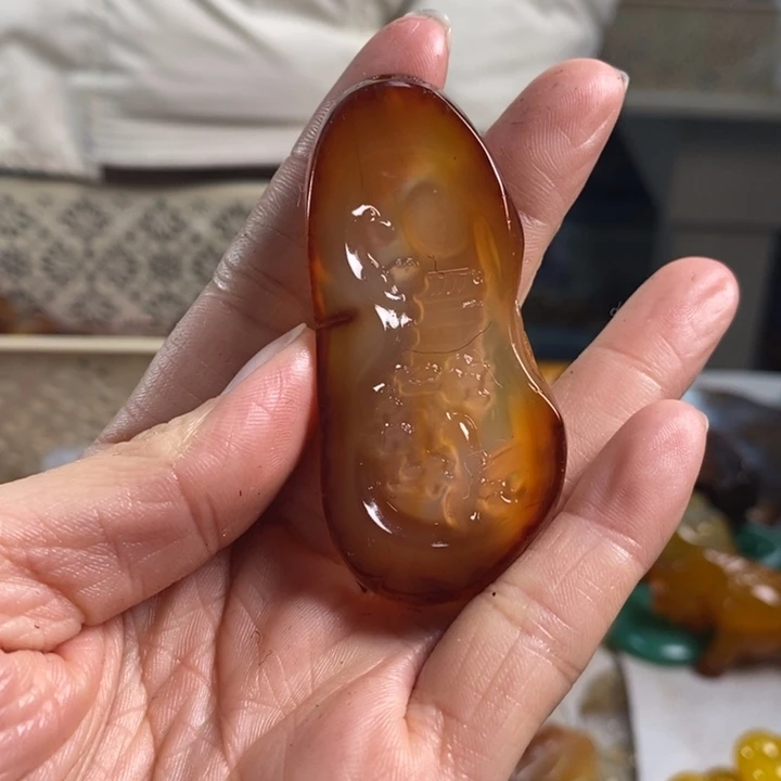 玛瑙/玉髓吊坠(不含链)未镶嵌