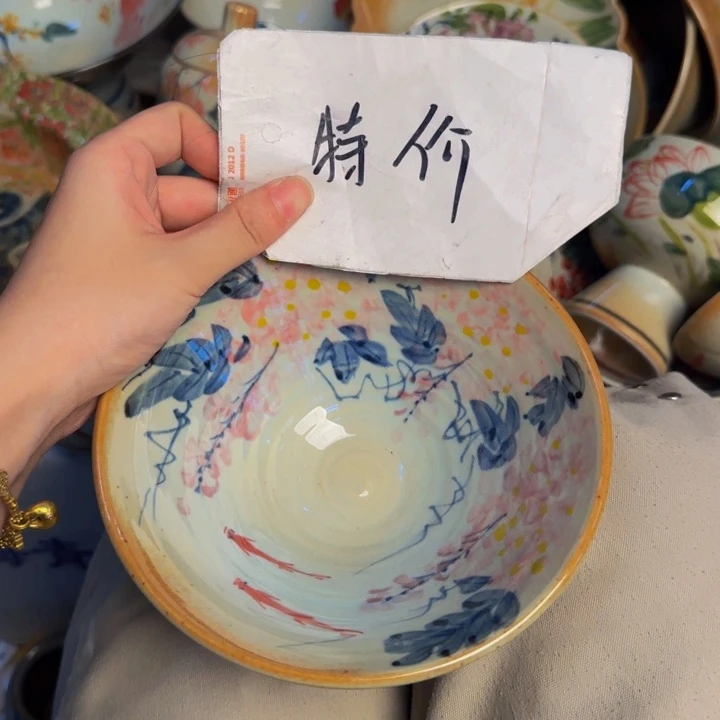 瓷片景德镇陶瓷手工手绘